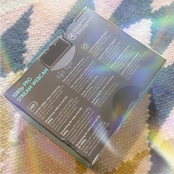 Logitech Pro Stream Webcam 1080p for HD Video Streaming and Recording *BNIB* - Picture 2 of 6